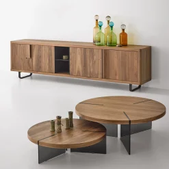 Set di 2 tavolini da lavoro