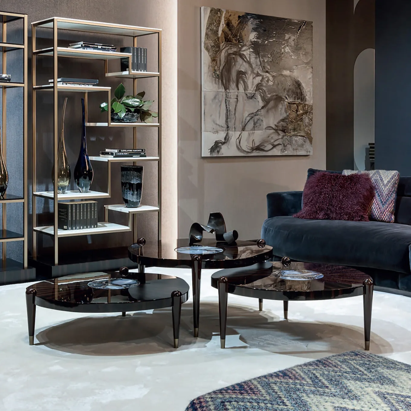 Set di 3 tavolini Fyllo