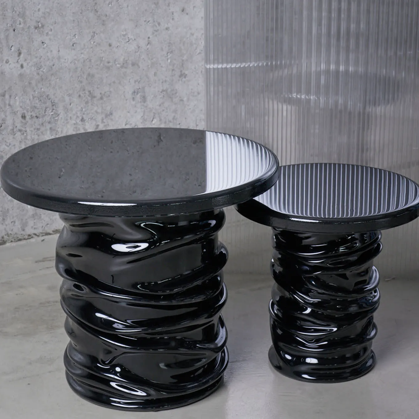 Set di 2 tavolini Gemini