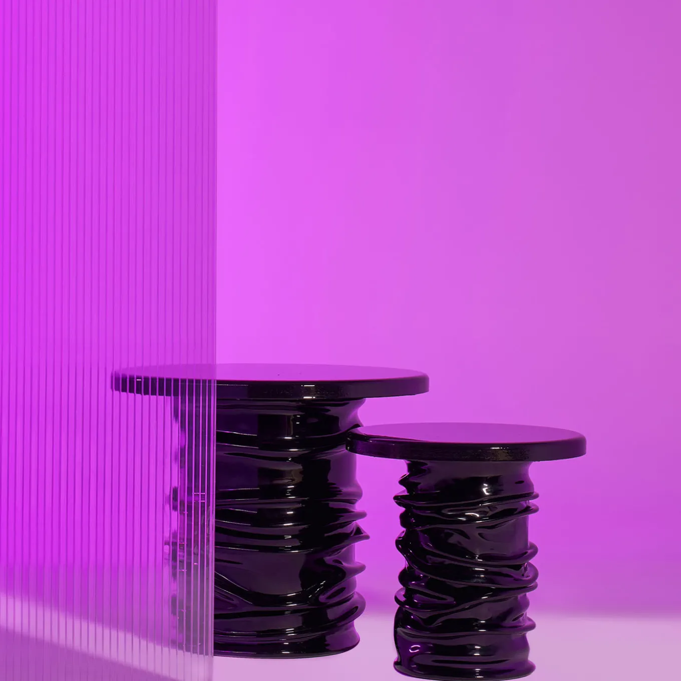 Set di 2 tavolini Gemini