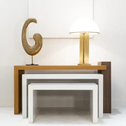 SET DI 3 TAVOLINI IN STILE NIDIFICANTE