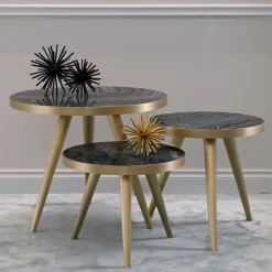 Set di 3 tavolini Jerome