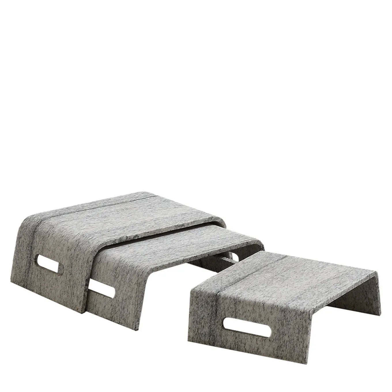 Set di 3 tavolini Trio di Testi Design