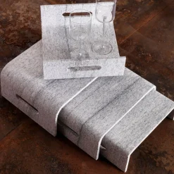 Set di 3 tavolini Trio di Testi Design