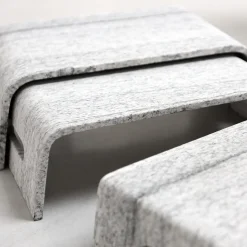 Set di 3 tavolini Trio di Testi Design