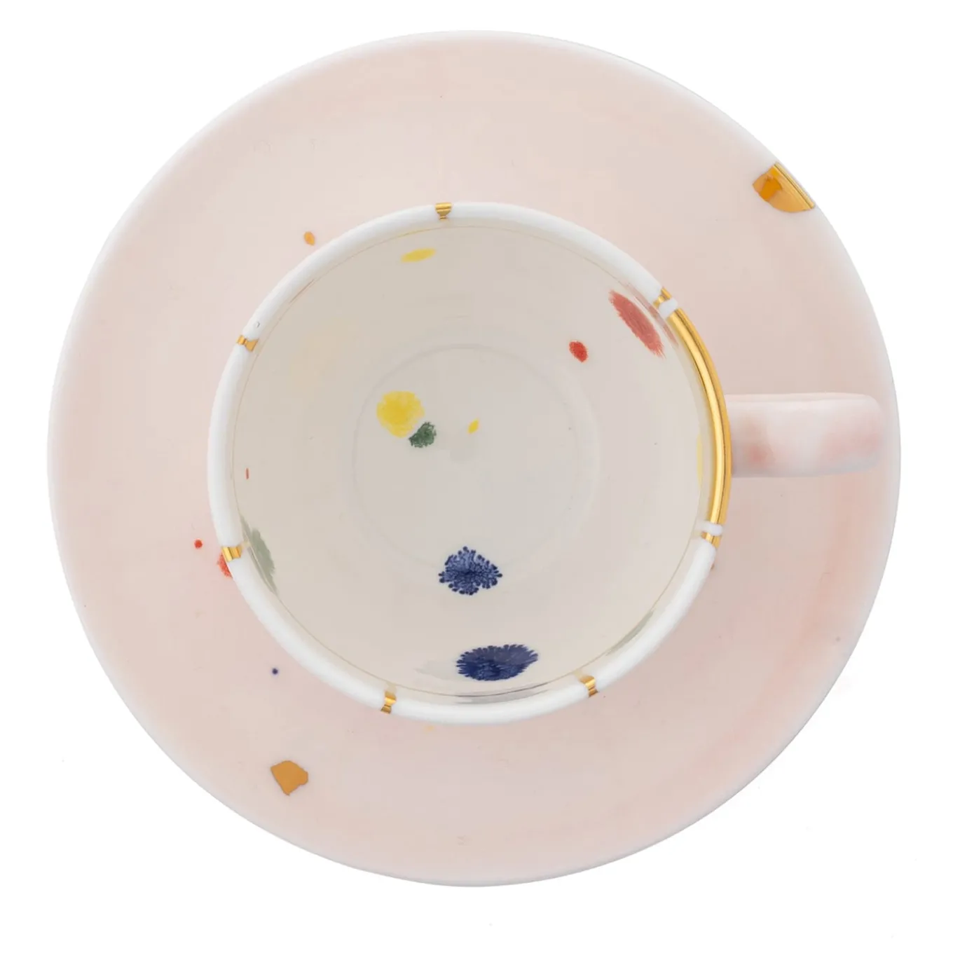 Set di 2 tazze da caffè Palm Beach e piattini