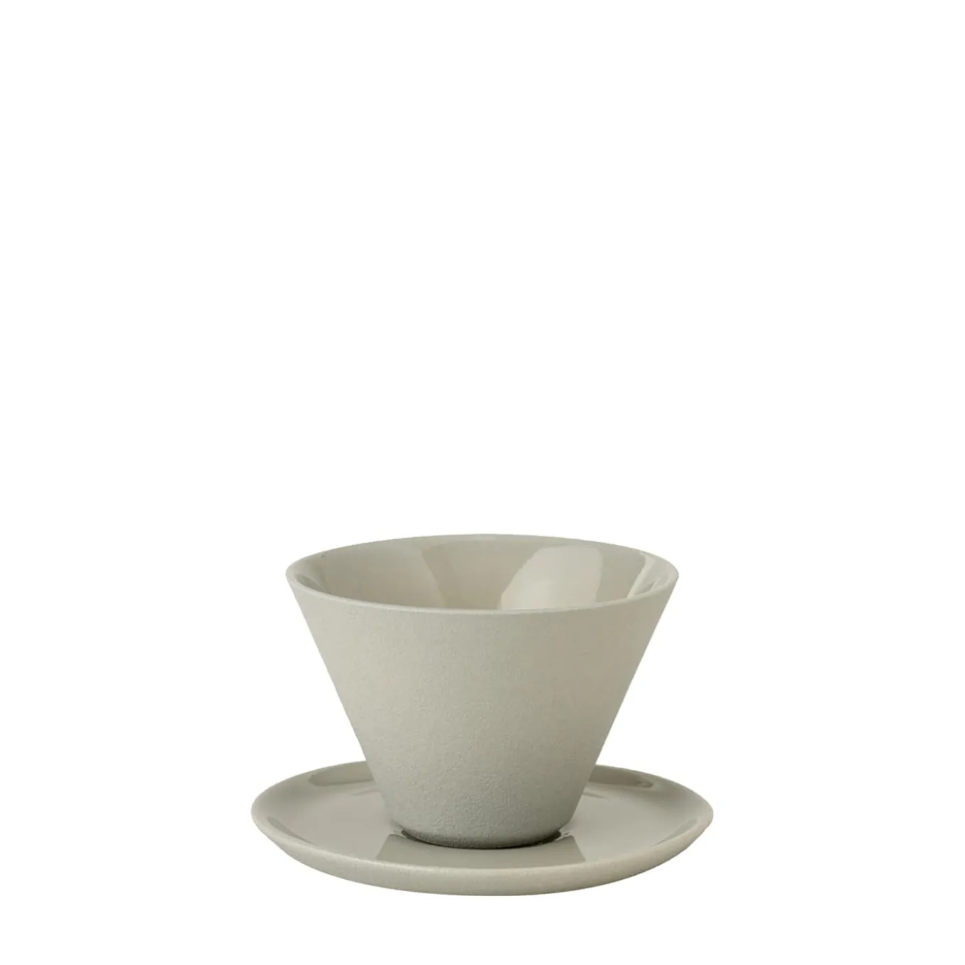 Set di 2 tazze da tè con piattino