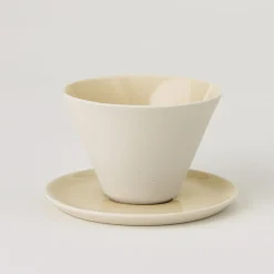 Set di 2 tazze da tè con piattino