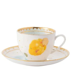 Set di 2 tazze da tè e piattini Caravaggio