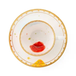 Set di 2 tazze da tè e piattini Caravaggio