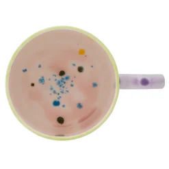 Set di 4 tazze grandi Murrine lilla