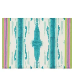 Set di 4 tovagliette Flame Design Pavone Veronese