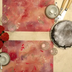 Set di 2 tovagliette rettangolari Dafne