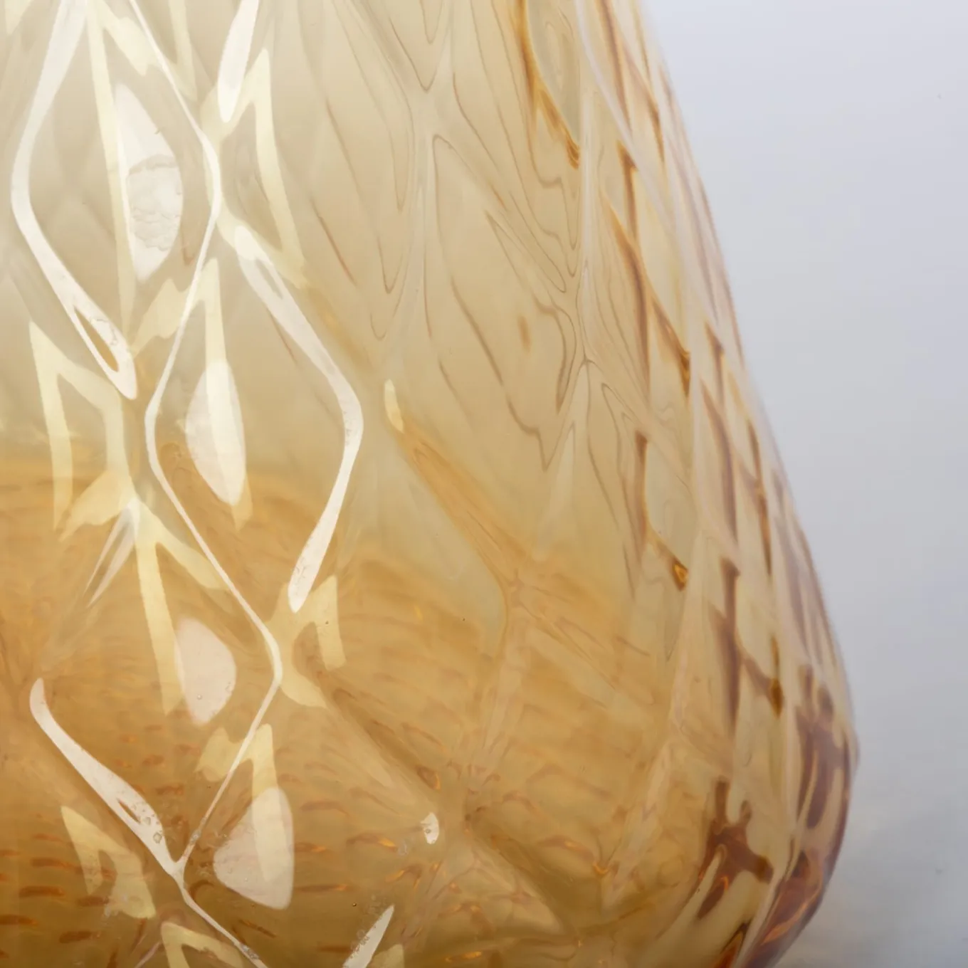 Set di 2 vasi conici in ambra Balloton