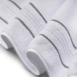 Set di asciugamani da bagno Bourdon bianchi