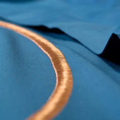 Set di biancheria da letto estiva - Blu petrolio e beige