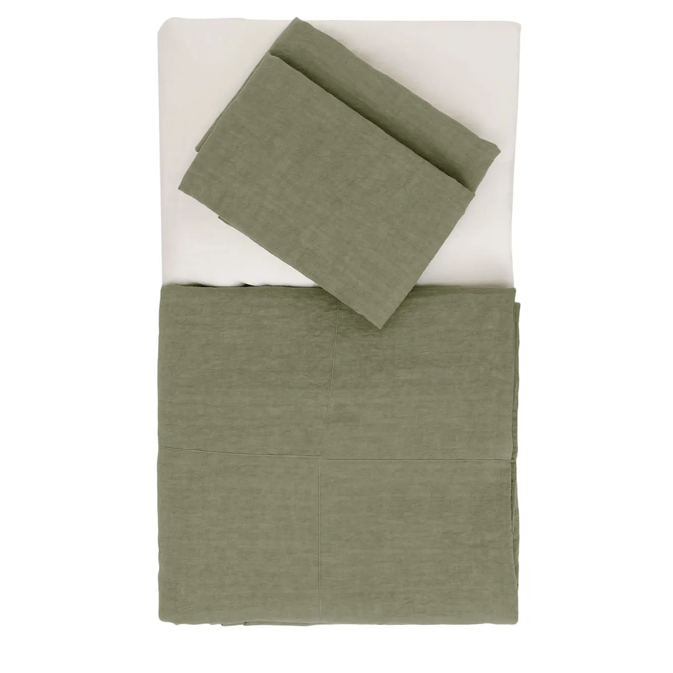 Set di biancheria da letto invernale alla menta