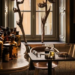 Set di bottiglie di vetro per olio e aceto Stile