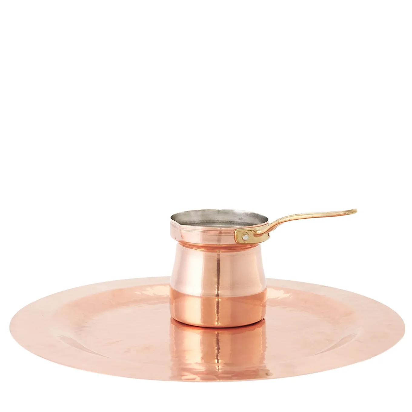 Set di caffettiera turca e vassoio