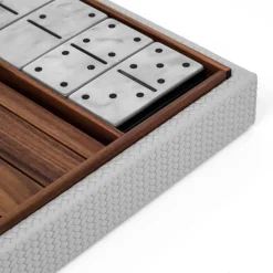 Set di domino in pelle