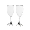 Set di due bicchieri da vino Gajna Bird