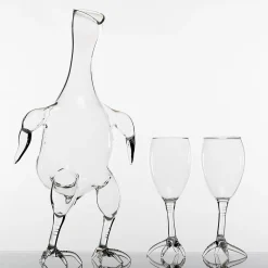 Set di due bicchieri da vino Gajna Bird
