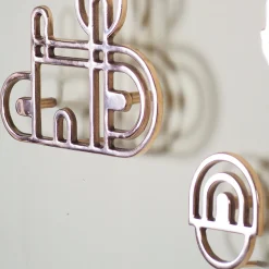 Set di due ganci Bronzino - Piccolo e medio