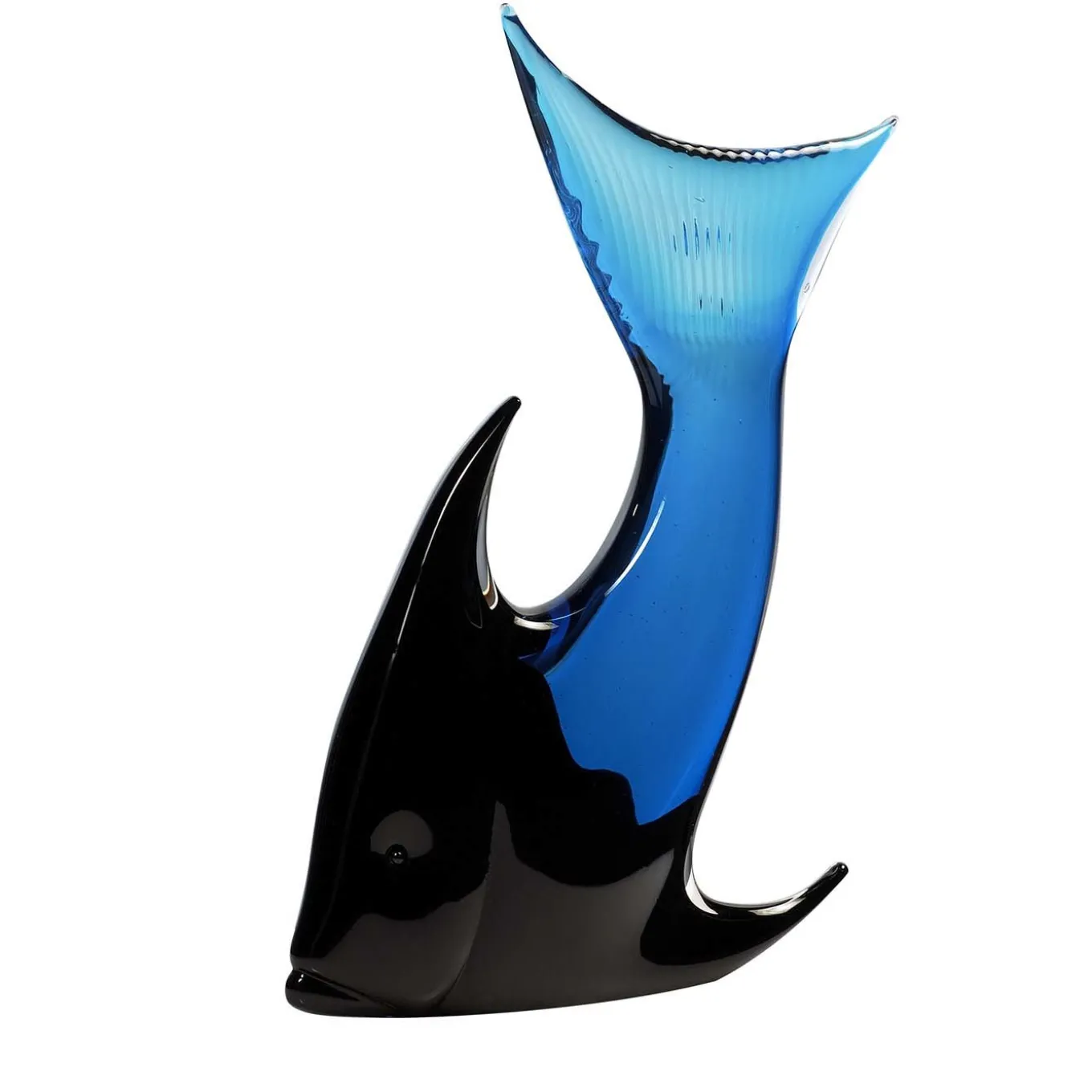 Set di due pesci luna color rubino e ambra per acquario