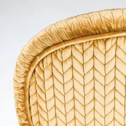 Set di due sedie Sophia in legno e tessuto