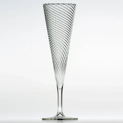 Set di flute Mille Righe e bicchieri da acqua per sei persone