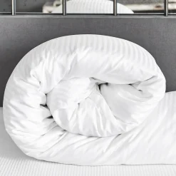 Set di lenzuola Athos Jacquard Bianco US King