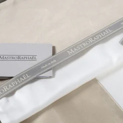 Set di lenzuola e due federe in raso di cotone beige Tivoli