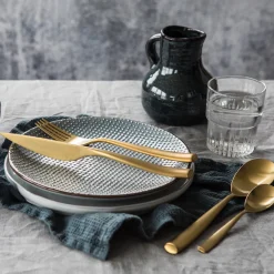 Set di posate Arte Oro Ice 5 pezzi