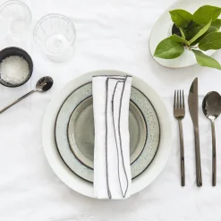 Set di posate da 5 pezzi Due Oro Nero