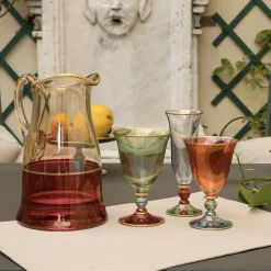 Set di sei flauti Arlecchino