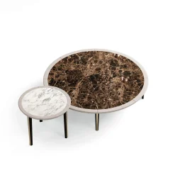 Set di tavolini Elan e tavolini Circle