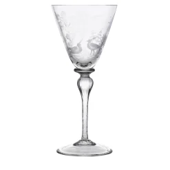 Set N°1 di 3 bicchieri di cristallo Foresta