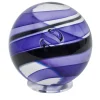 Sfera in Vetro di Murano Viola Scuro