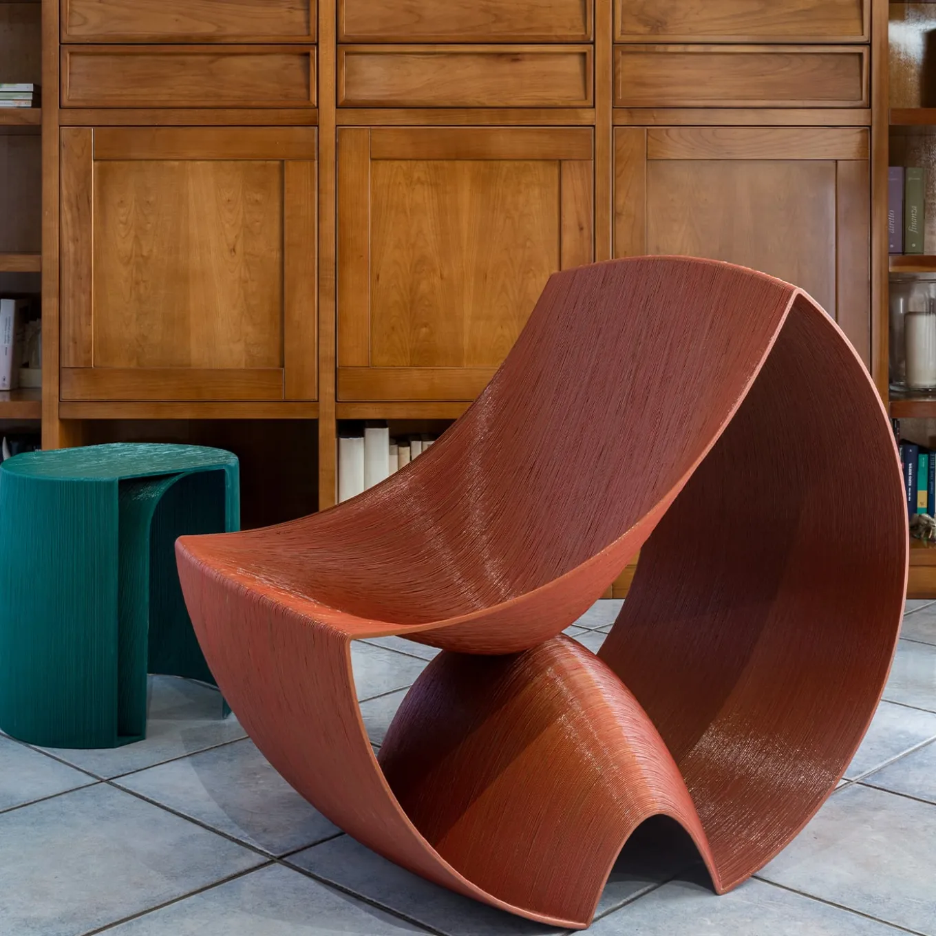 Sgabello Anacapri Verde