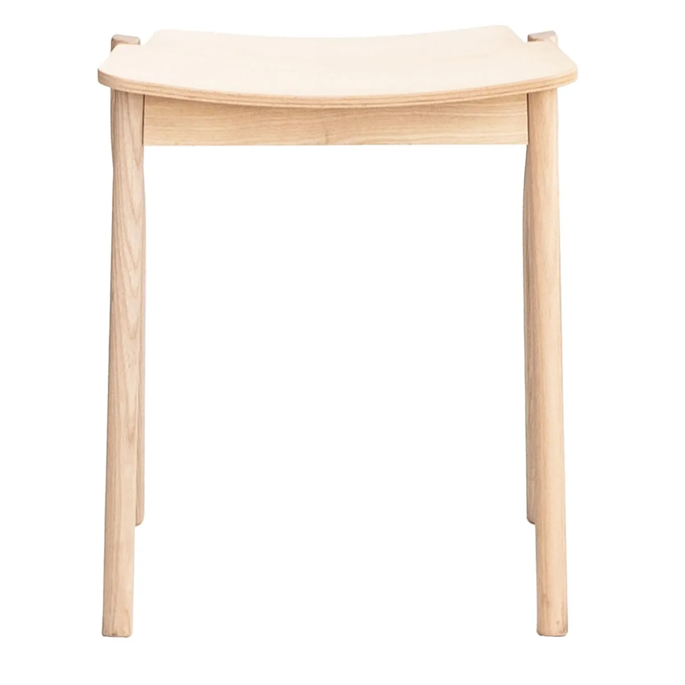 Sgabello basso Kalea in frassino di Lorenz+Kaz