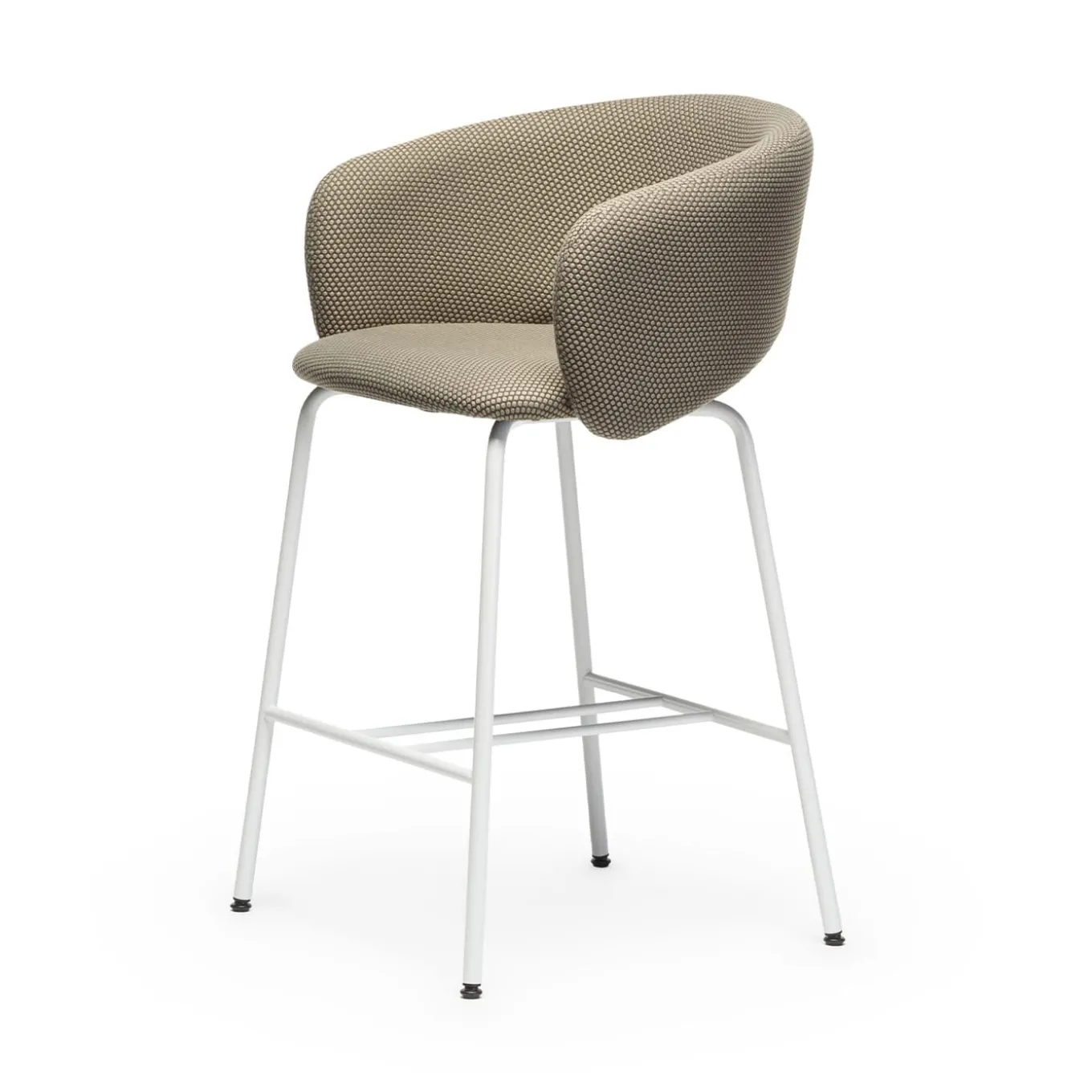 Sgabello Bel M-Sg-65 grigio di Pablo Regano