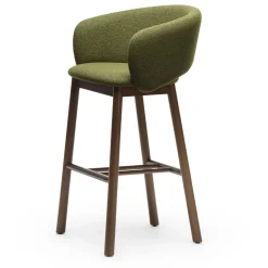 Sgabello Bel Sg-75 verde di Pablo Regano