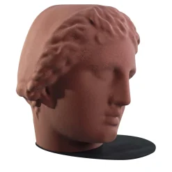 Sgabello Betti rosso mattone di Marialaura Rossiello Studio Irvine