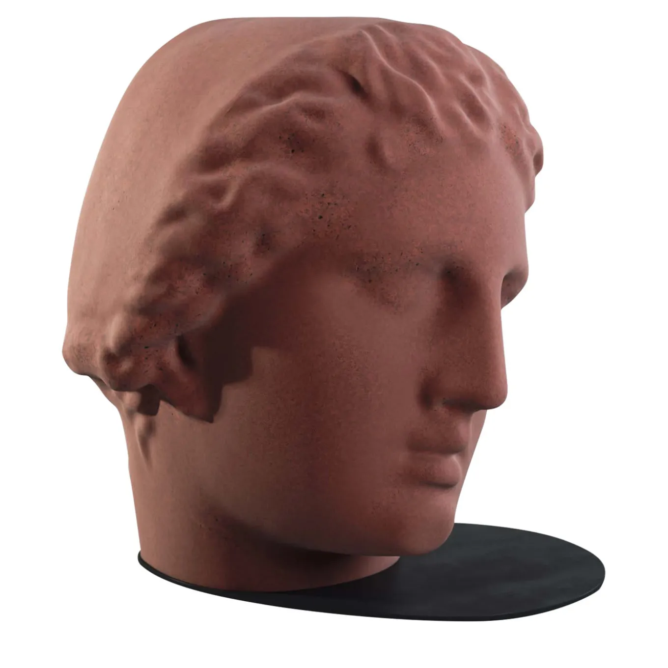 Sgabello Betti rosso mattone di Marialaura Rossiello Studio Irvine