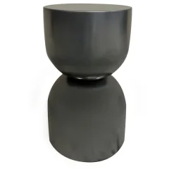 Sgabello Chess in Legno con Finitura Argento