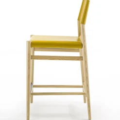 Sgabello da banco Ledermann di Tom Kelley