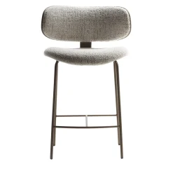 Sgabello da banco Natalia bianco