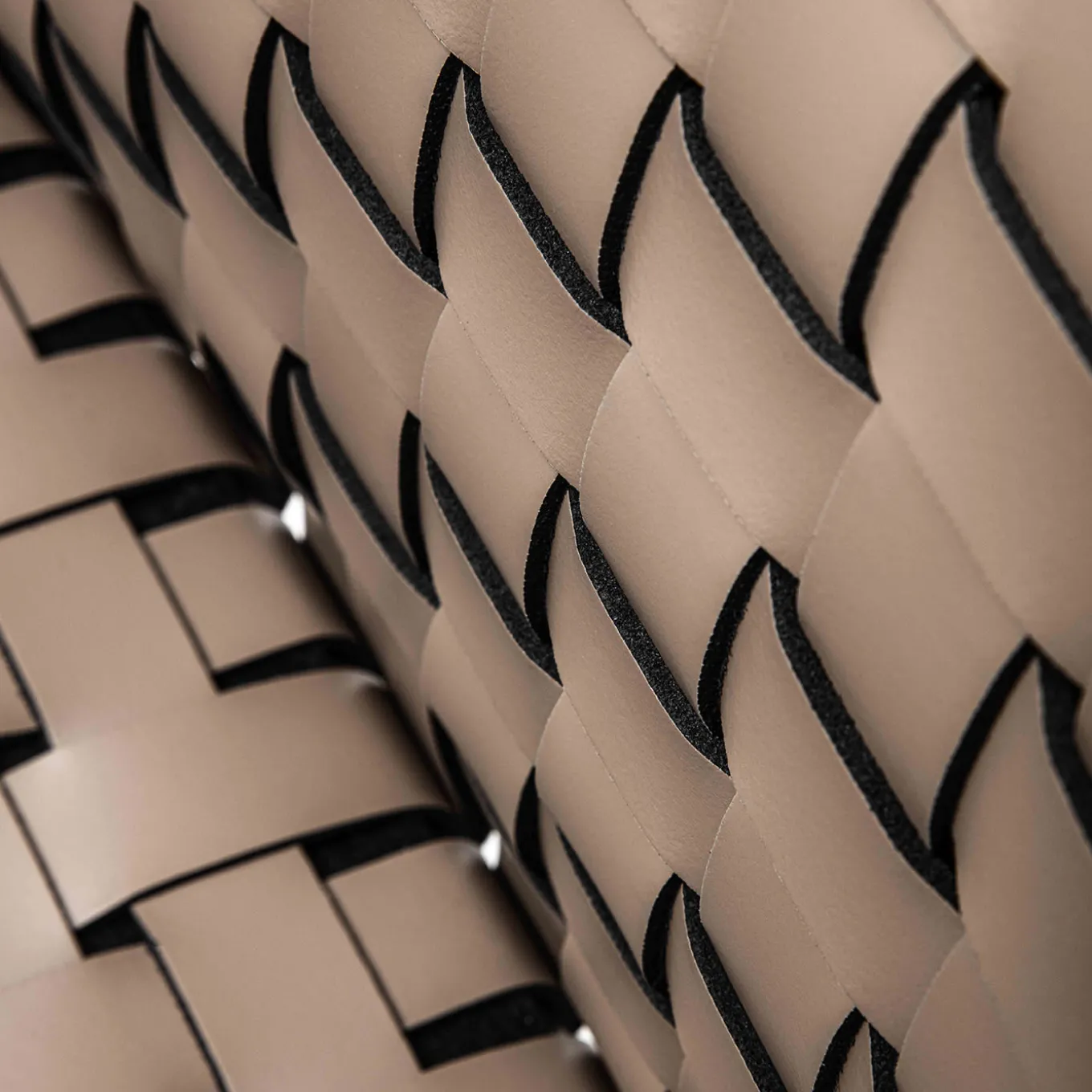 Sgabello da bar Gazzella Marrone Intrecciato