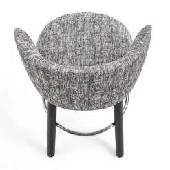 Sgabello da bar grigio Isabel