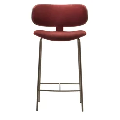 Sgabello da bar Natalia Red